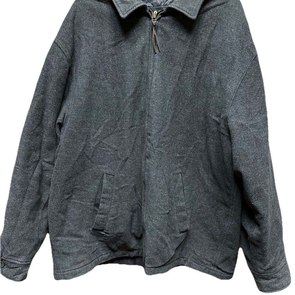 Roots Men's Charcoal Gray Lightweight Jacket Vintage GUC